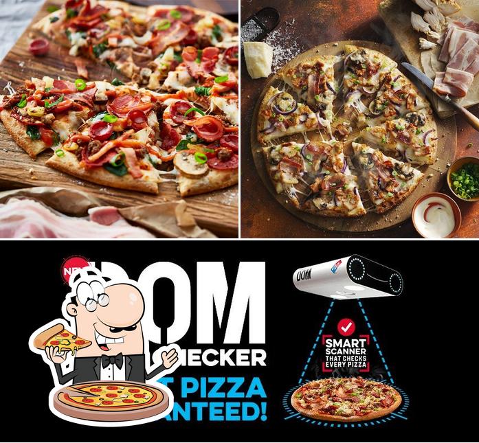 Попробуйте пиццу в "Domino's Pizza Mudgee"