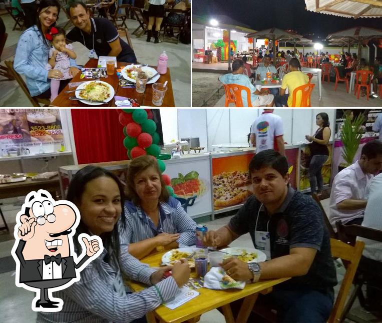 O interior do Gauchão Bar e Massas