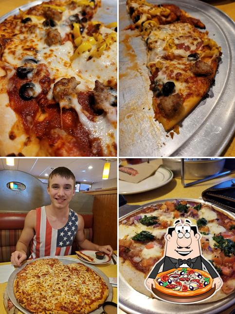 Pick pizza at LaRosa's Pizza Jackson