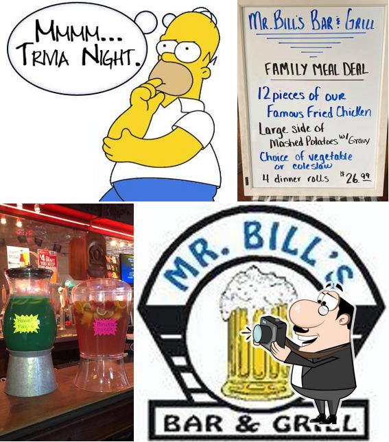 Mr Bill's Bar & Grill in Quincy Restaurant menu and reviews