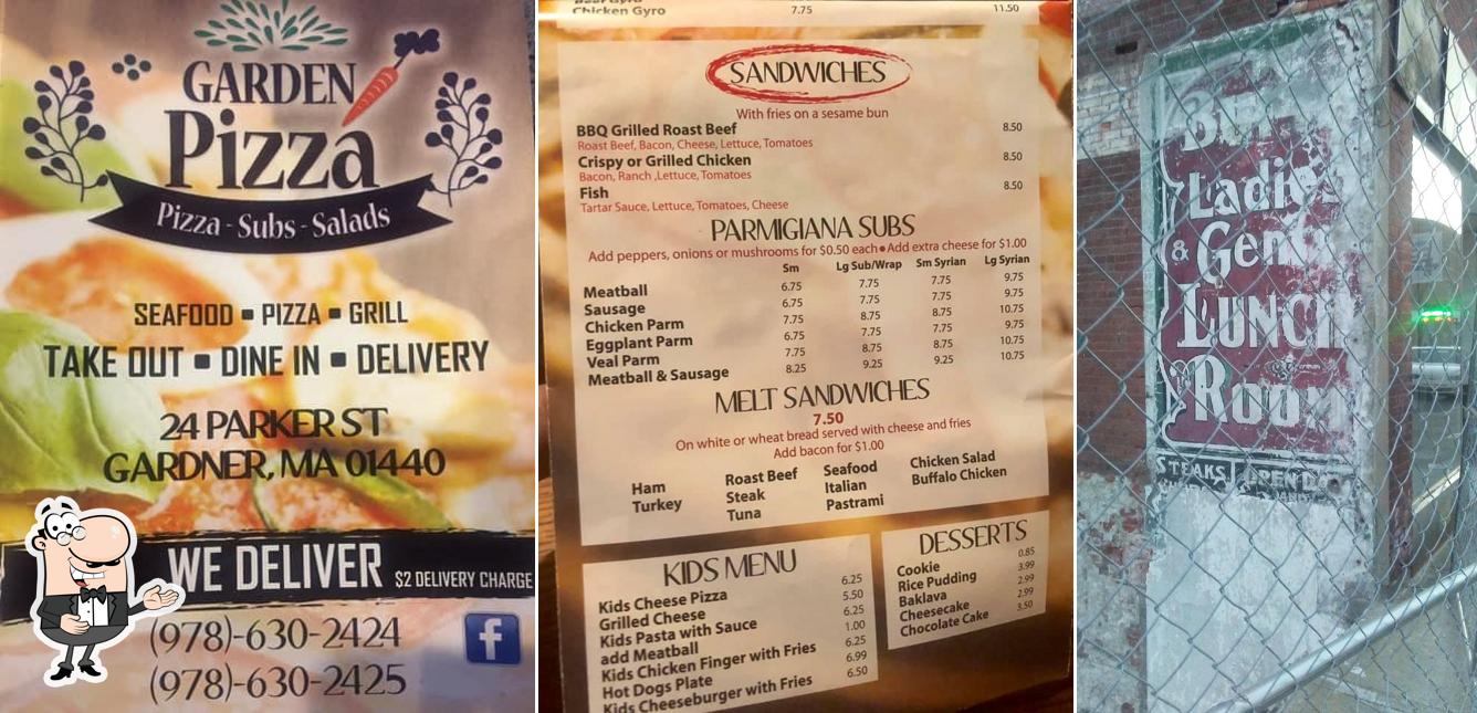 Garden Pizza & Seafood in Gardner Restaurant menu and reviews