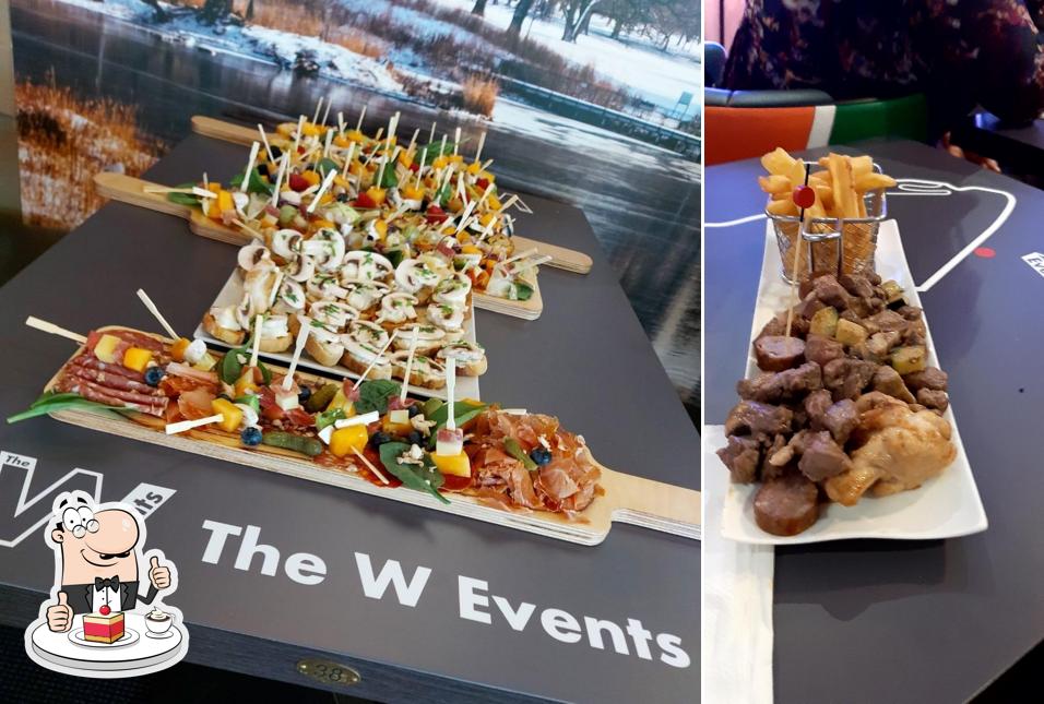 The W Events offre une sélection de plats sucrés