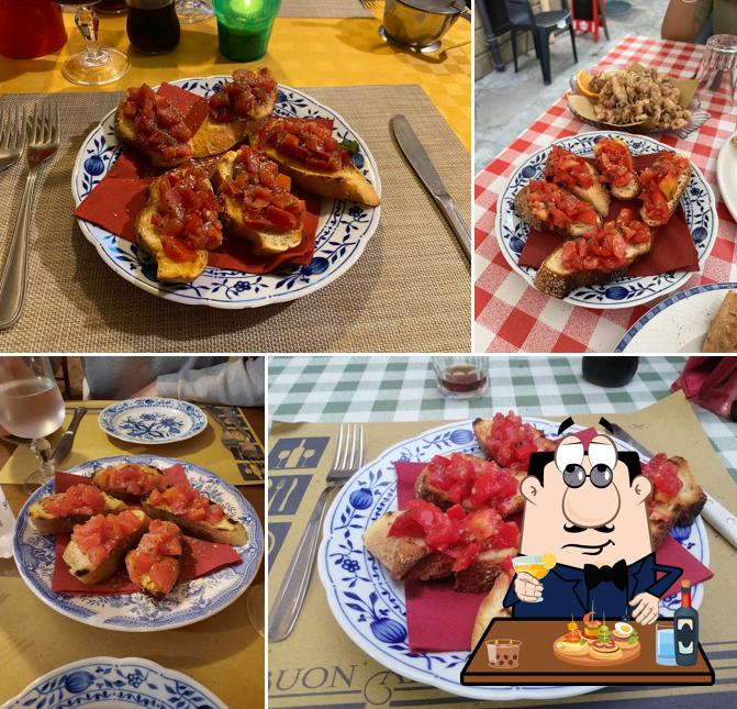 Bruschette al Antica trattoria pizzeria Enzo