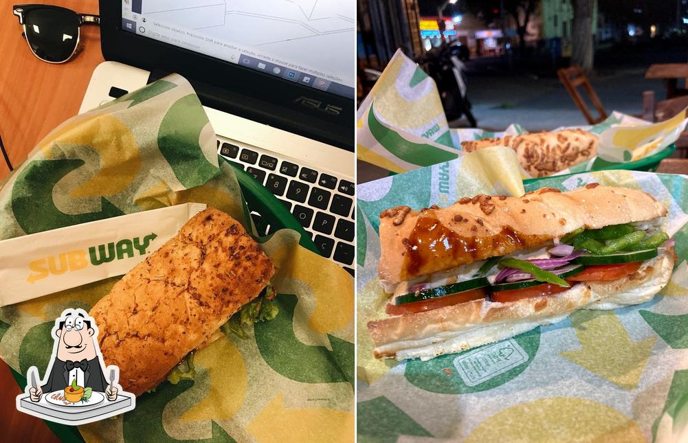 Comida em Subway