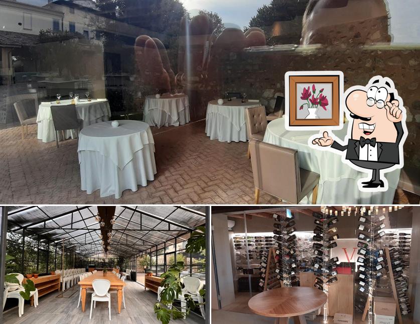 Gli interni di Vivilo Ristorante (Barboglio de Gaioncelli)