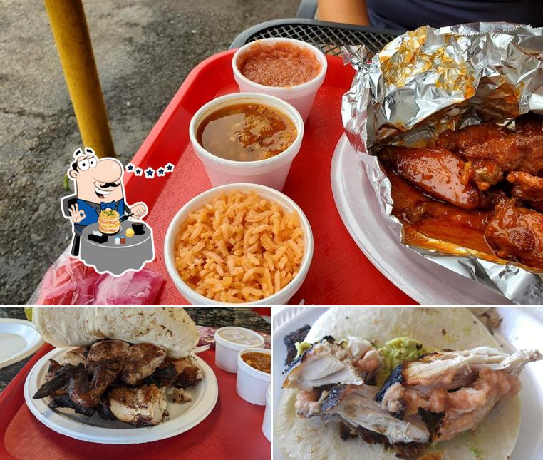 Meals at El Pollo Rey