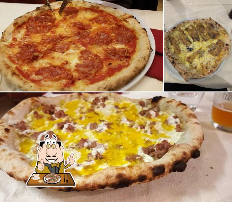 A Ferro e Fuoco - Bisteccheria Pizzeria, puoi prenderti una bella pizza
