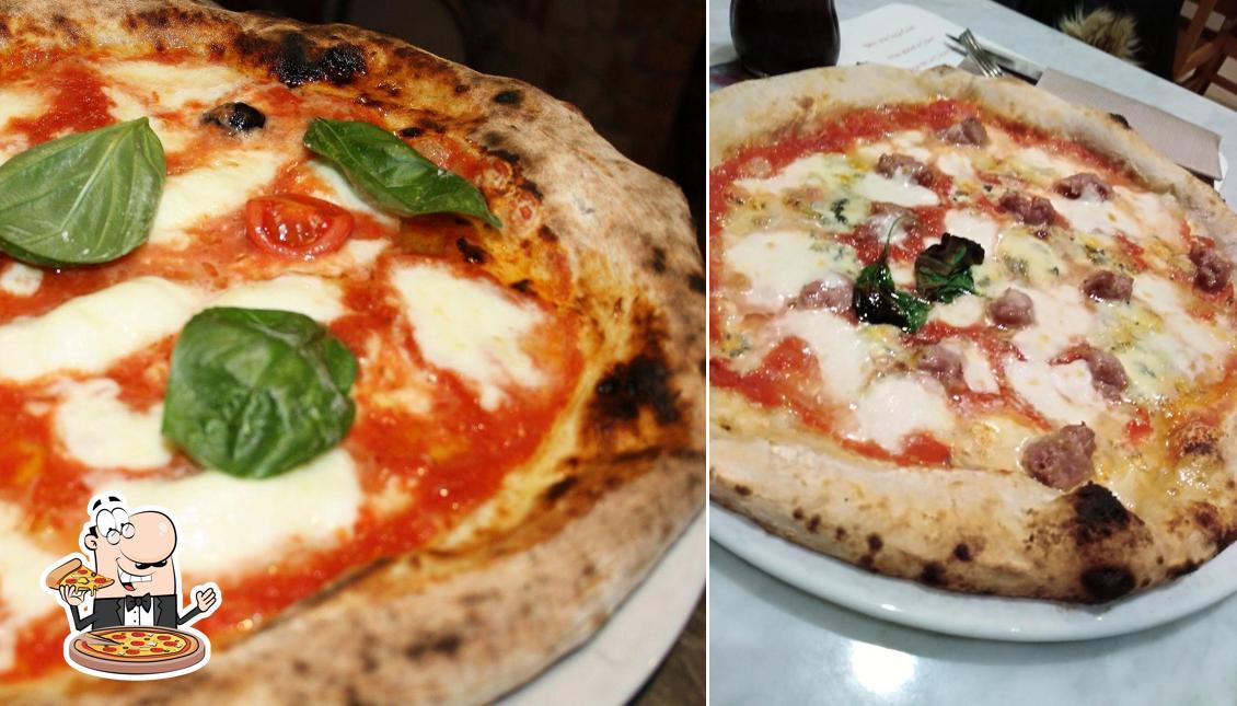 Choisissez des pizzas à Pizzeria Napule E'