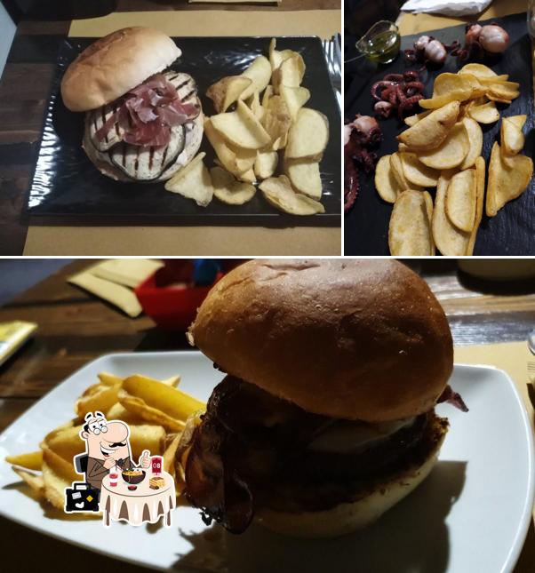 Comida en Meat Up Birra & Gusto