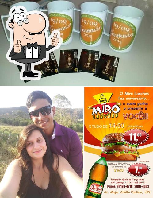 See the pic of Miro Lanches