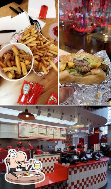 Nourriture à Five Guys