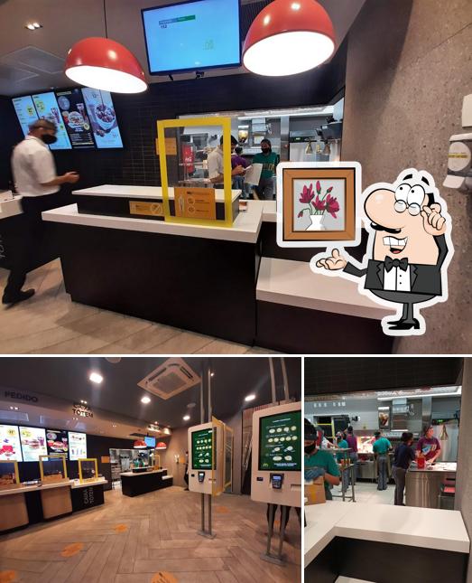 Veja imagens do interior do McDonald's