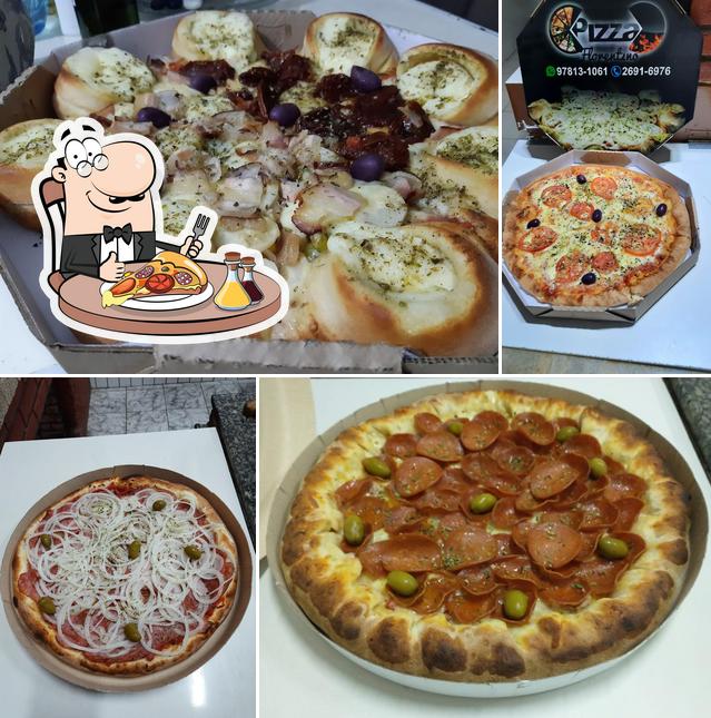 Experimente diferentes variedades de pizza