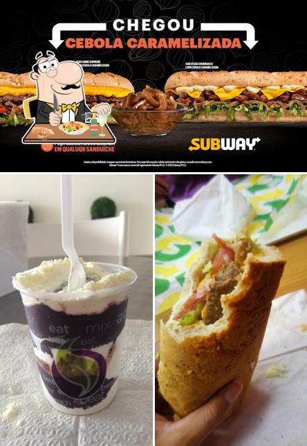 Comida em Subway