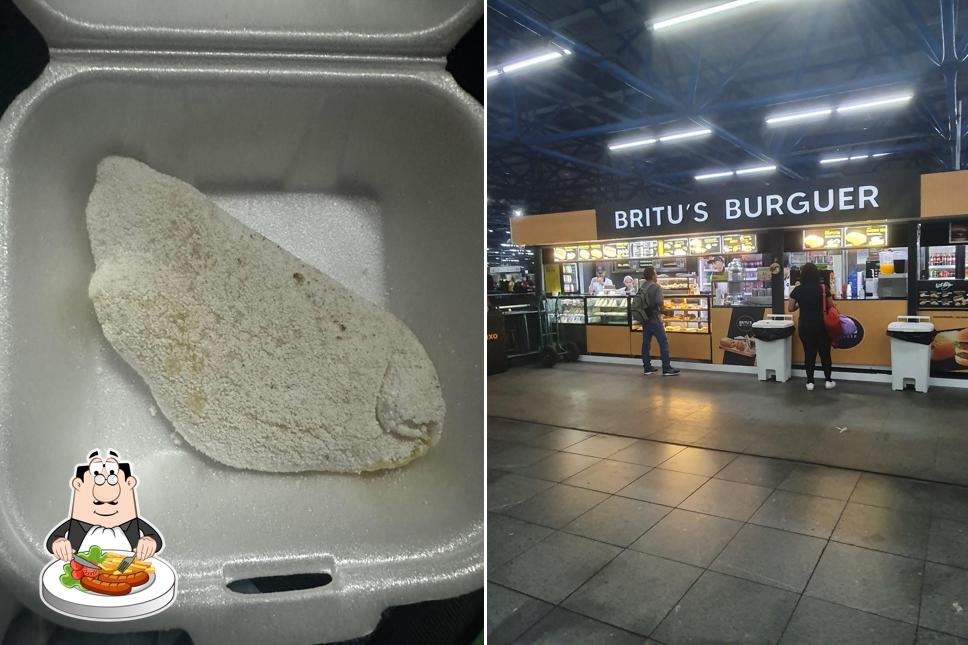 Comida em Britu's Burguer