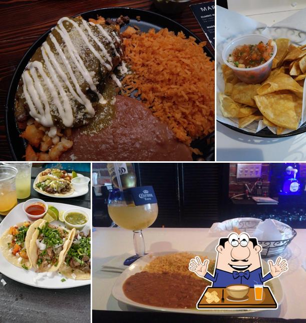 Еда в "Margarita Azul"