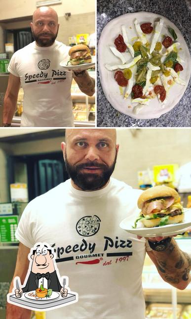 Nourriture à Speedy Pizz