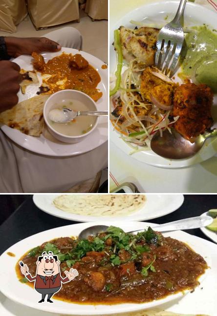 Food at Tabla Restaurant & Banquet