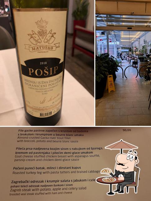 Tra le diverse cose da Vinodol si possono trovare la esterno e alcol