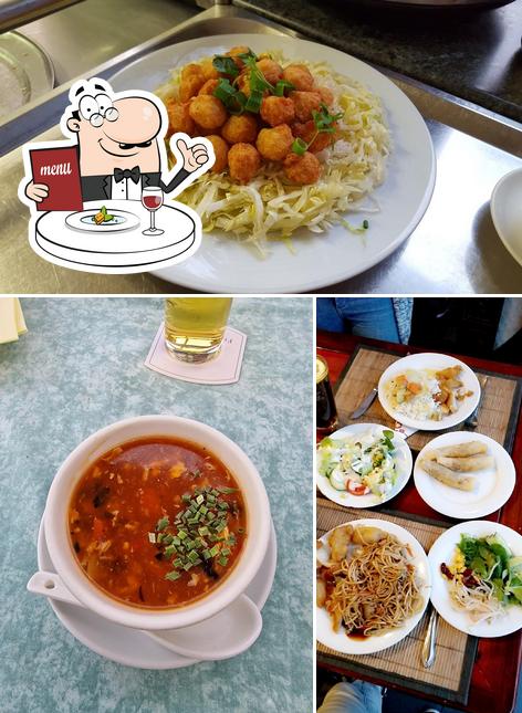 Essen im Asia Khan Mongolisches Grillrestaurant