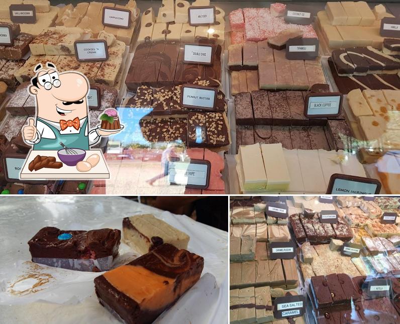 Fudge Heaven serves a number of sweet dishes