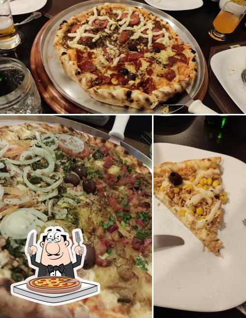 Experimente pizza no ESTAÇÃO DA PIZZA