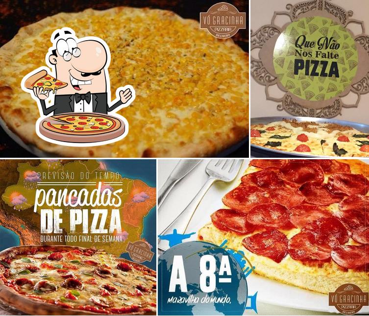 Peça pizza no Vó Gracinha Pizzaria Delivery