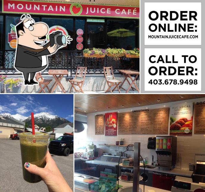 Photo de Mountain Juice Cafe Canmore Cafe