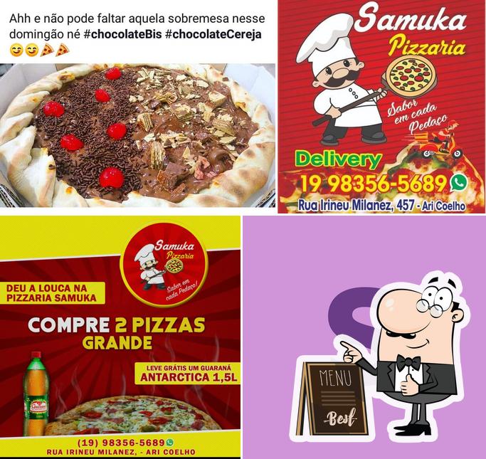 Look at the photo of Samuka Pizzaria