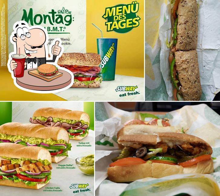 Prenez un hamburger à Subway