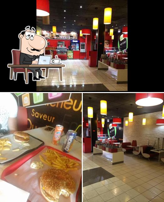 L'intérieur de BURGER SHOP