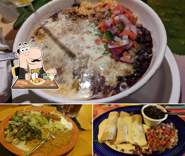 Food at La Fiesta Mexican Restaurant