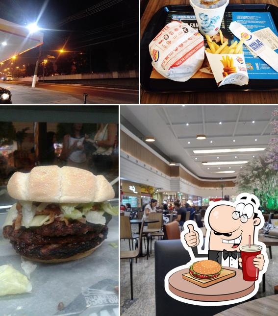 Peça um hambúrguer no Burger King