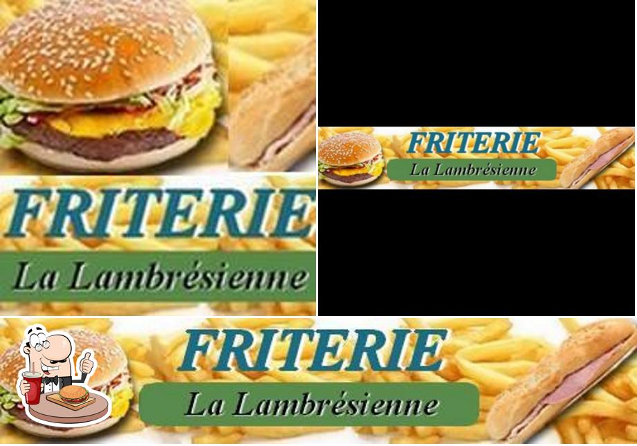 Prenez un hamburger à Friterie La Lambrésienne