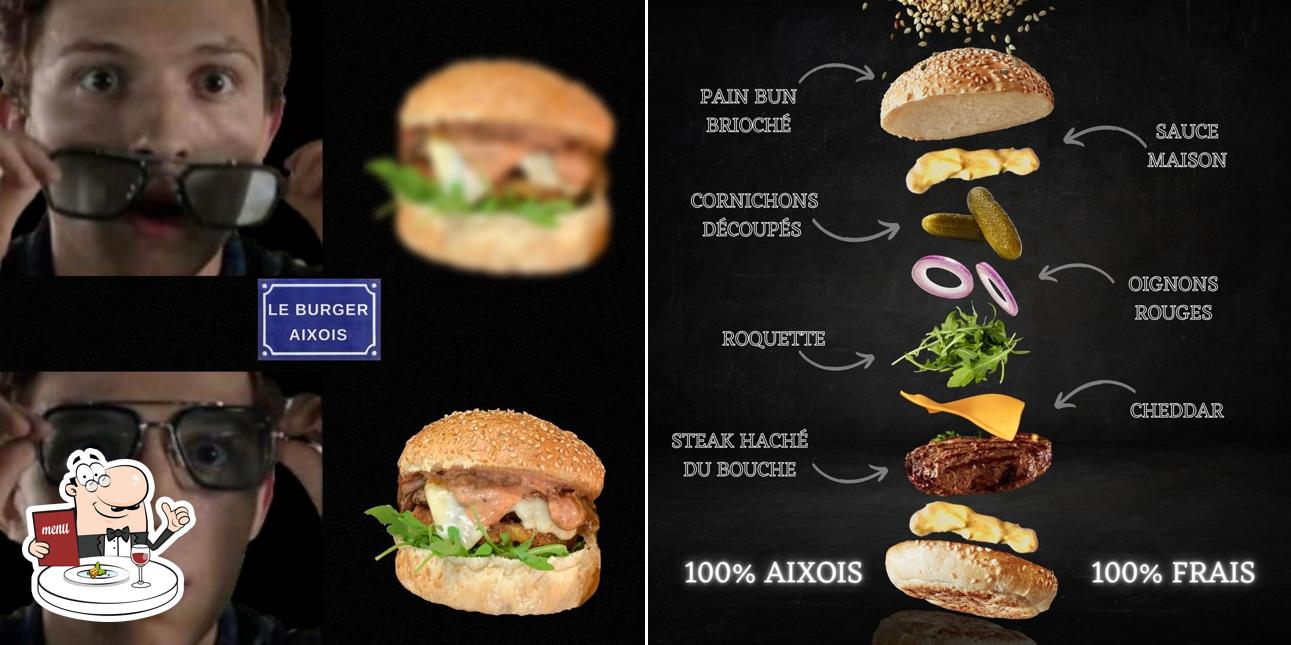 Nourriture à Le Burger Aixois