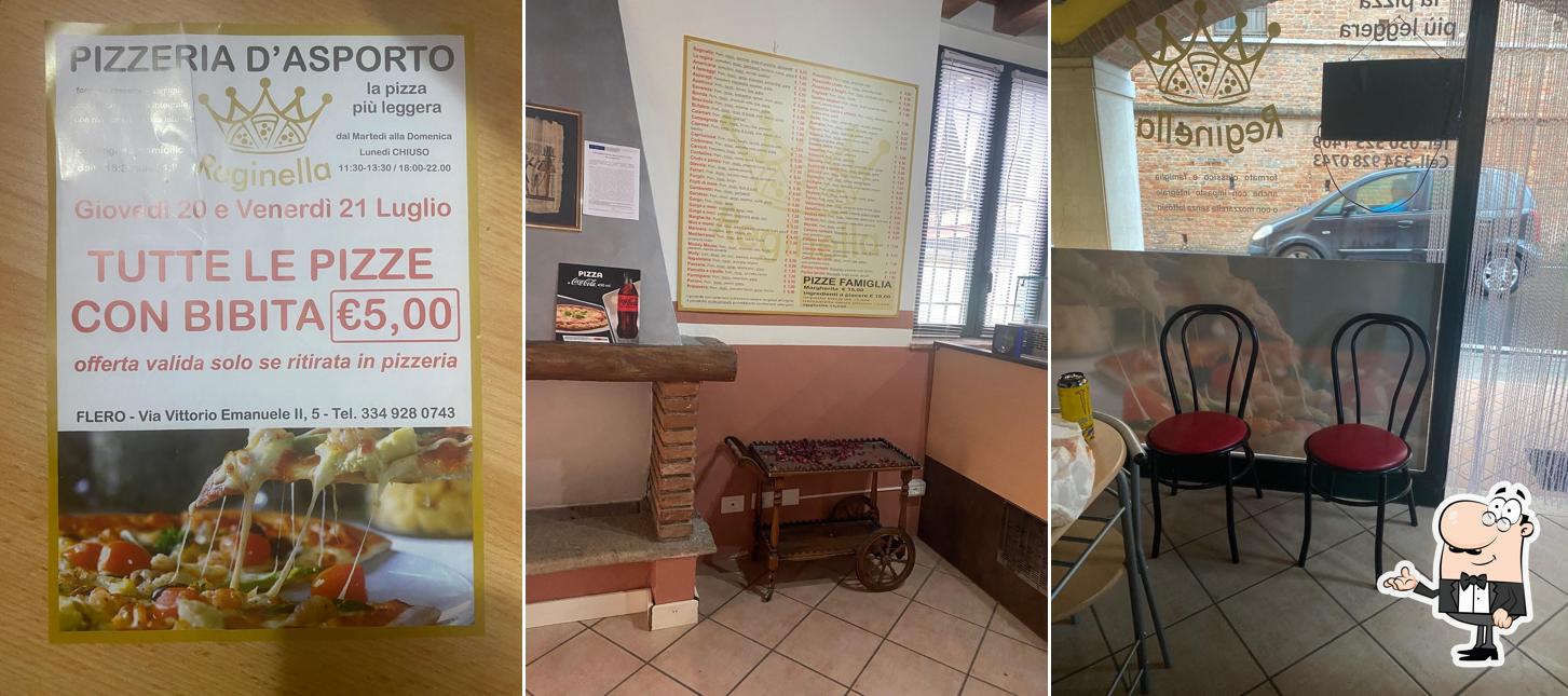 Gli interni di PIZZERIA D’ASPORTO REGINELLA