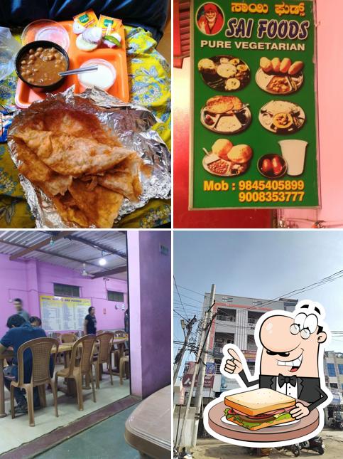 Order a sandwich at SAI FOODS