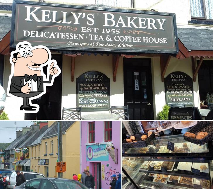 See this pic of Kelly's Bakery