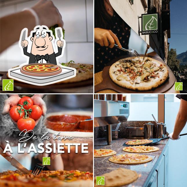 Commandez des pizzas à Basilic & Co