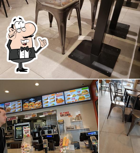 Découvrez l'intérieur de Burger King