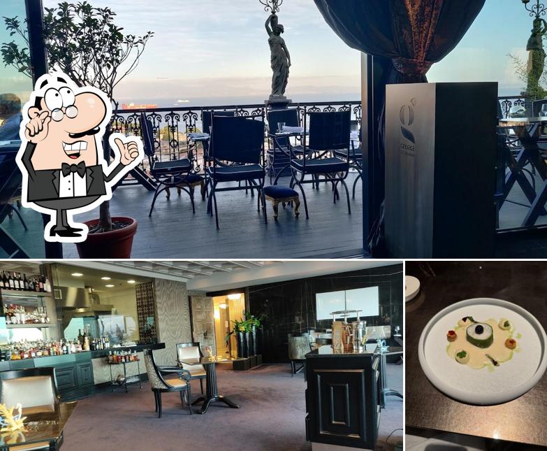 Gli interni di George Restaurant