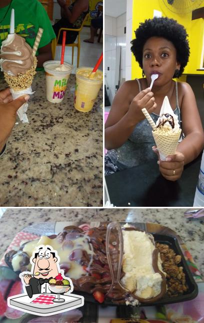 Milk Shake Mix oferece uma seleção de pratos doces