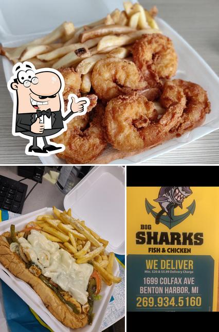 Big Sharks Fish Chicken & More in Benton Harbor - Restaurant menu and