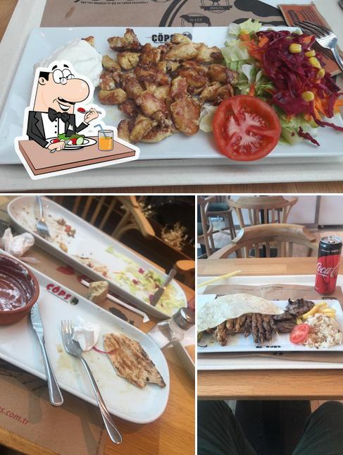Еда в "Çöps Restoran"