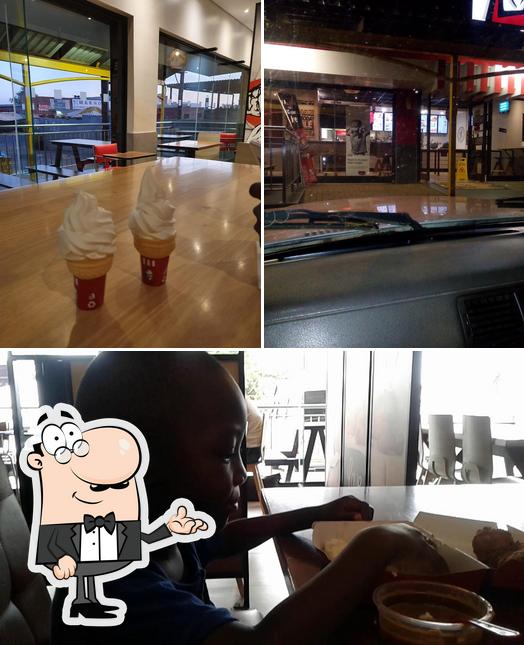 L'intérieur de KFC Malamulele