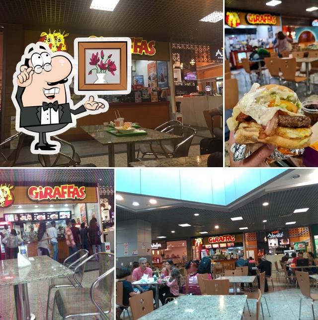 Veja imagens do interior do Giraffas Aeroporto Salvador