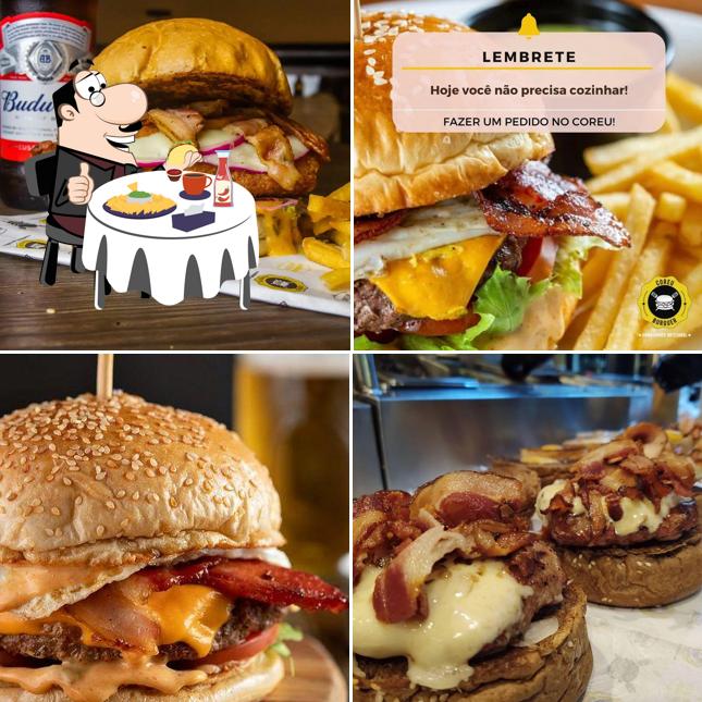 Coreu Burguer oferece uma seleção de opções para os amantes dos hambúrgueres