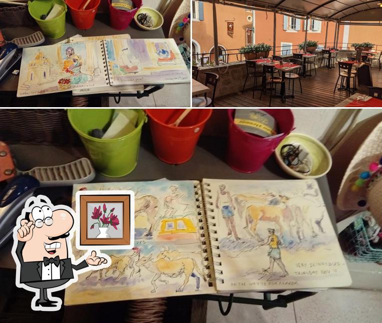 La Grappe de Raisin restaurant, Roussillon Restaurant menu and reviews