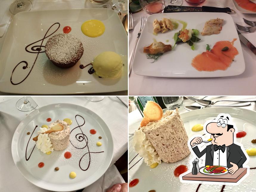 Cibo al Ristorante con camere La Meridiana