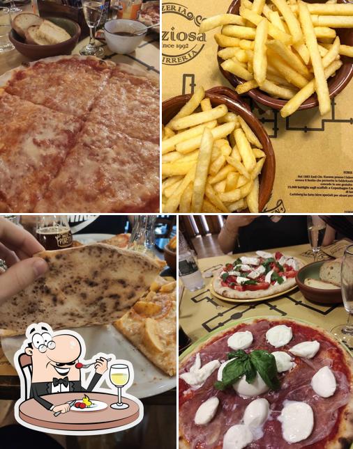 Еда в "SFIZIOSA! Risto & Pizza"